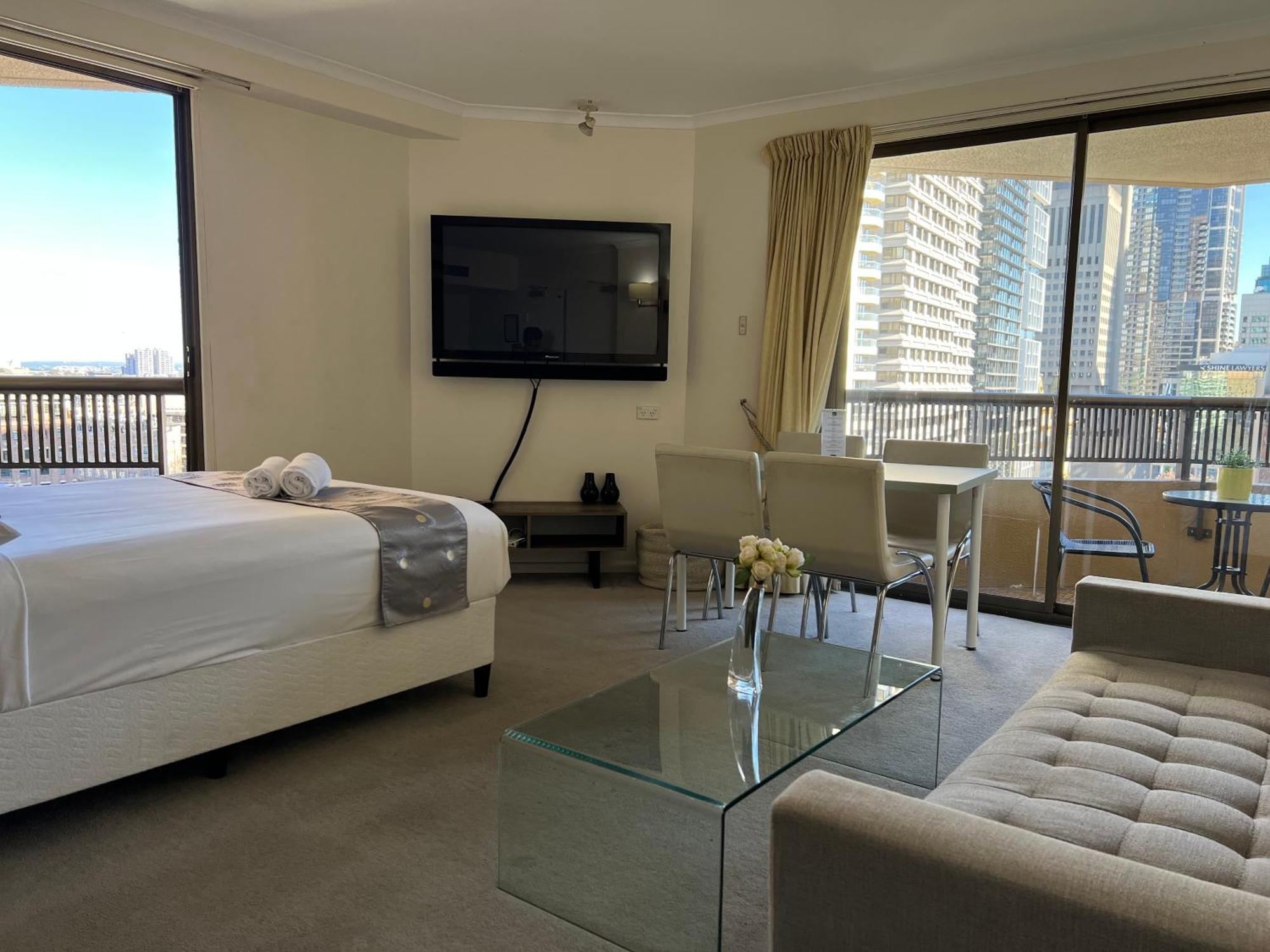 Sydney Hyde Park Private Apartments By Paxsafe Zewnętrze zdjęcie